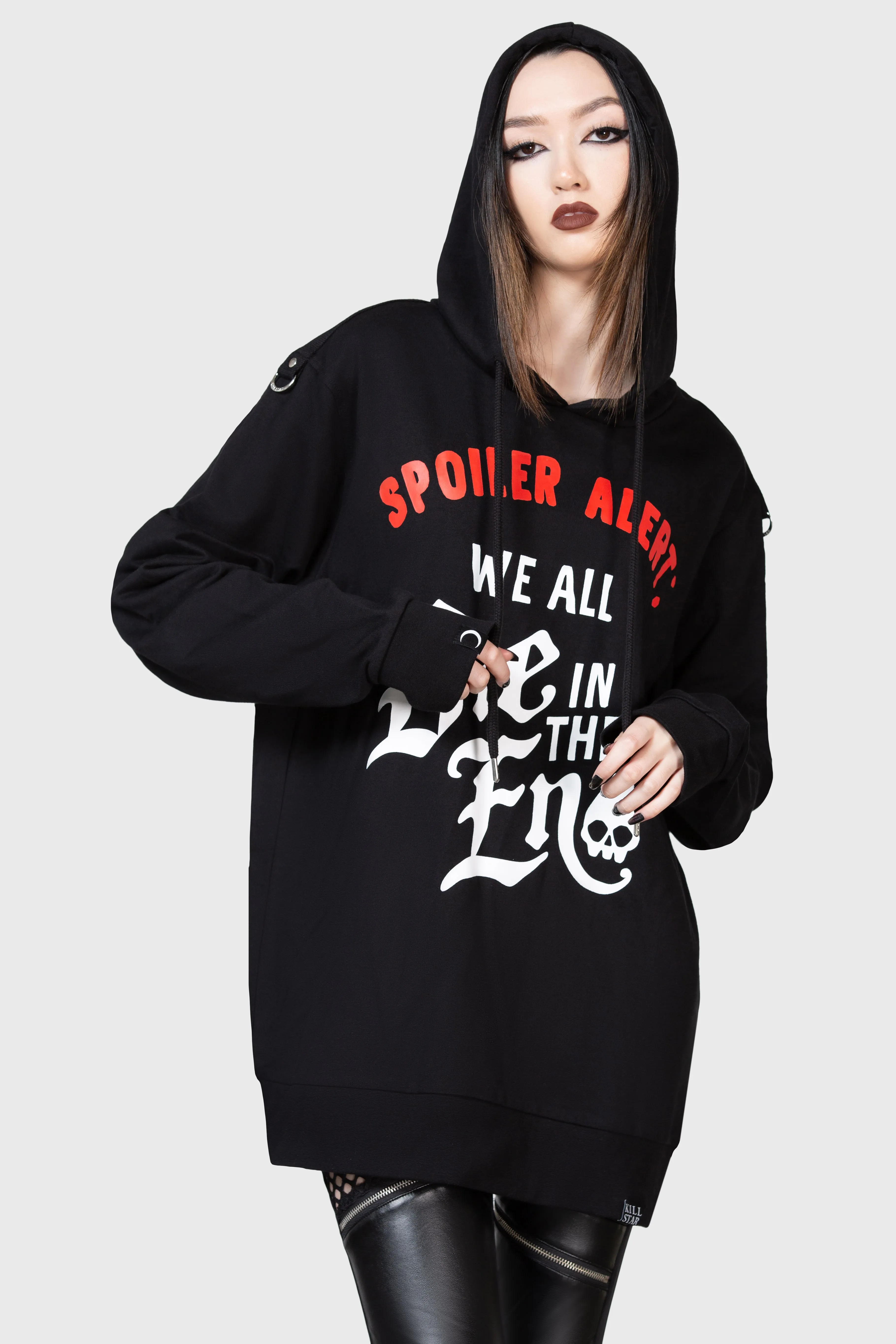 Spoiler Hoodie sold by Killstar product image thumbnail 5