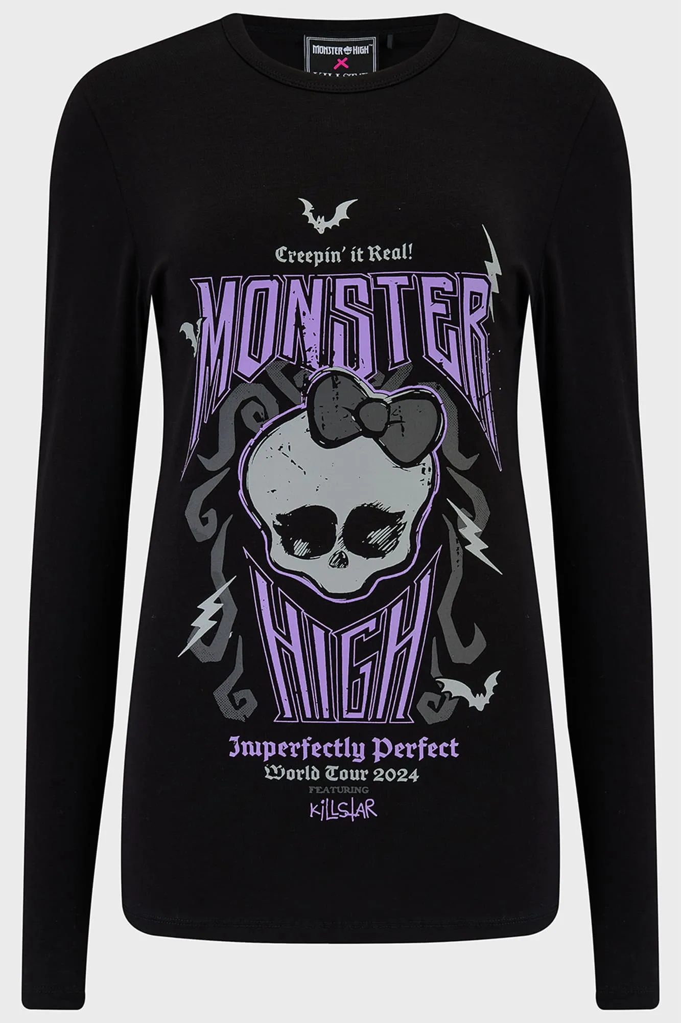 World Ghoul Tour Long Sleeved Tshirt sold by Killstar product image thumbnail 4