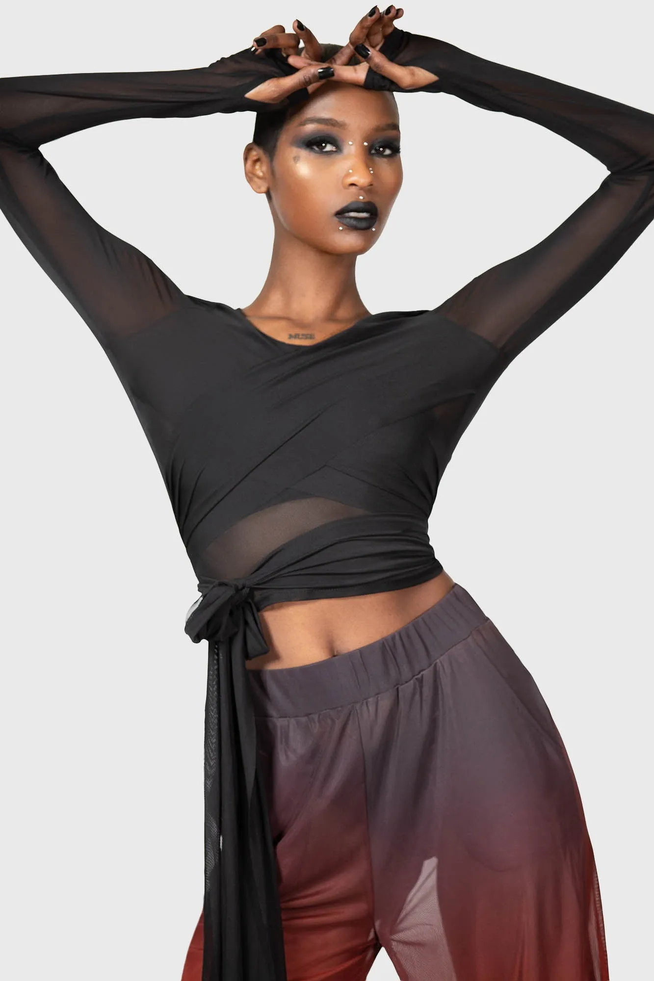 Sunset Wrap Top sold by Killstar product image thumbnail 4