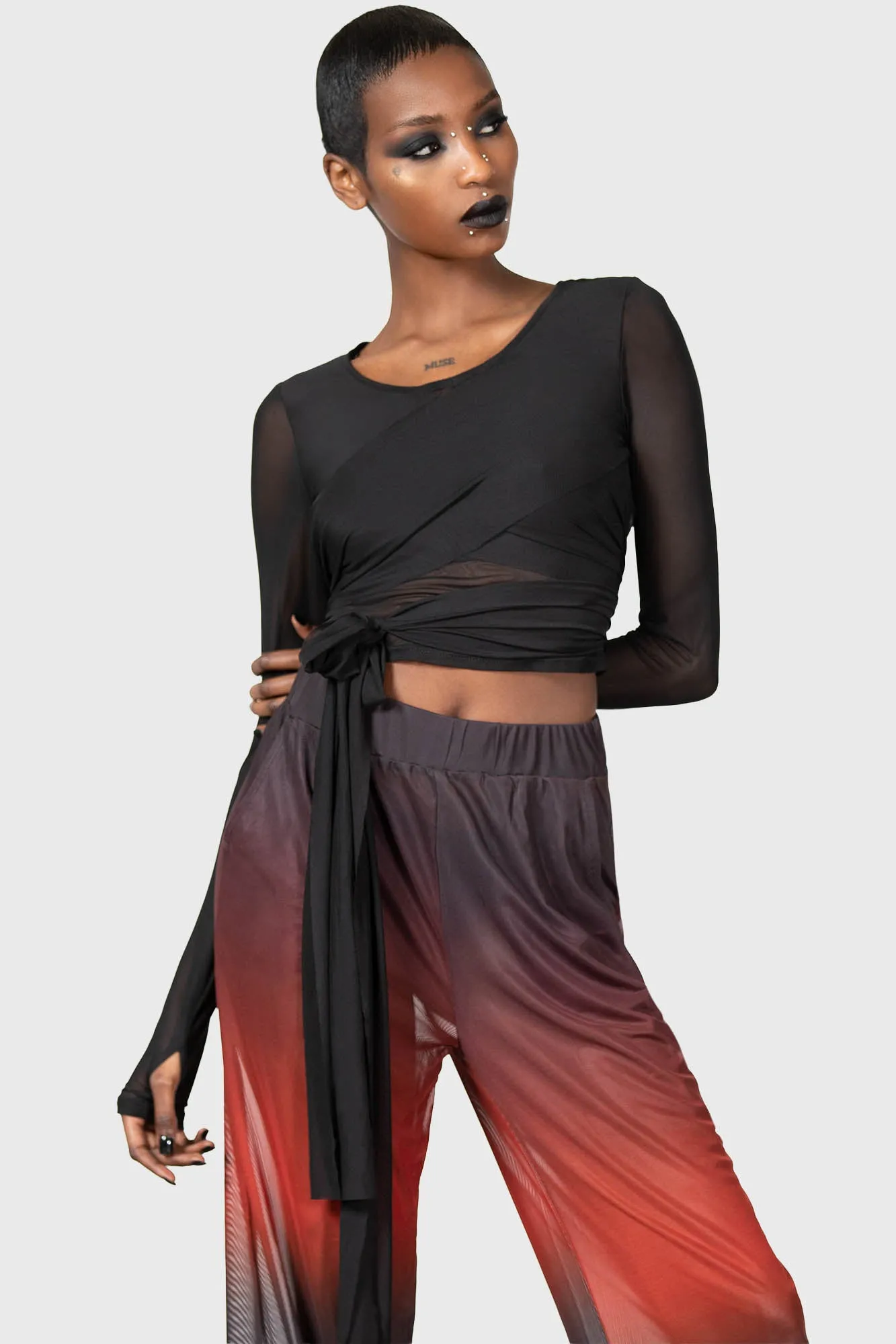 Sunset Wrap Top sold by Killstar product image thumbnail 5