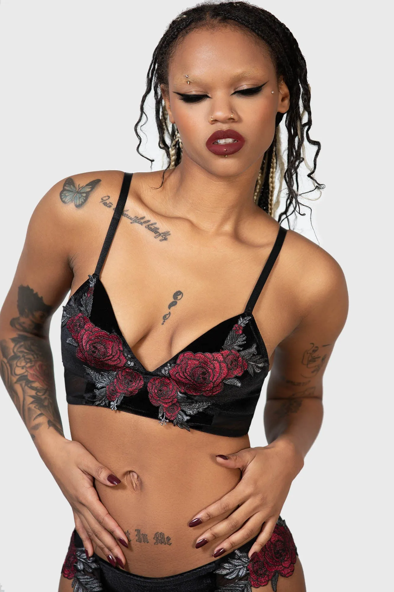 Pandora's Roses Bra sold by Killstar product image thumbnail 2