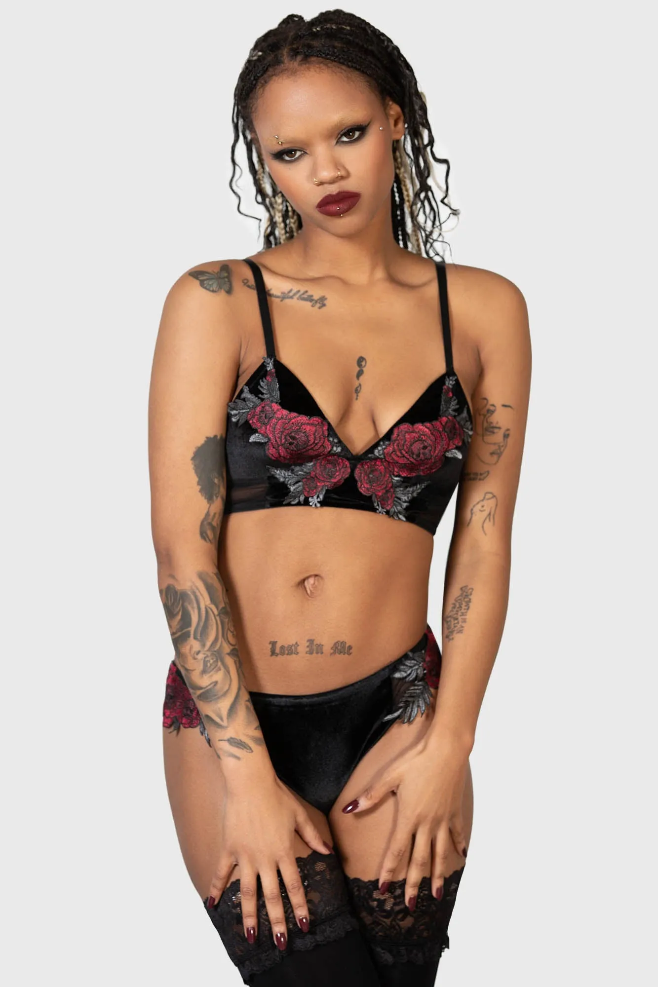 Pandora's Roses Bra sold by Killstar product image thumbnail 3