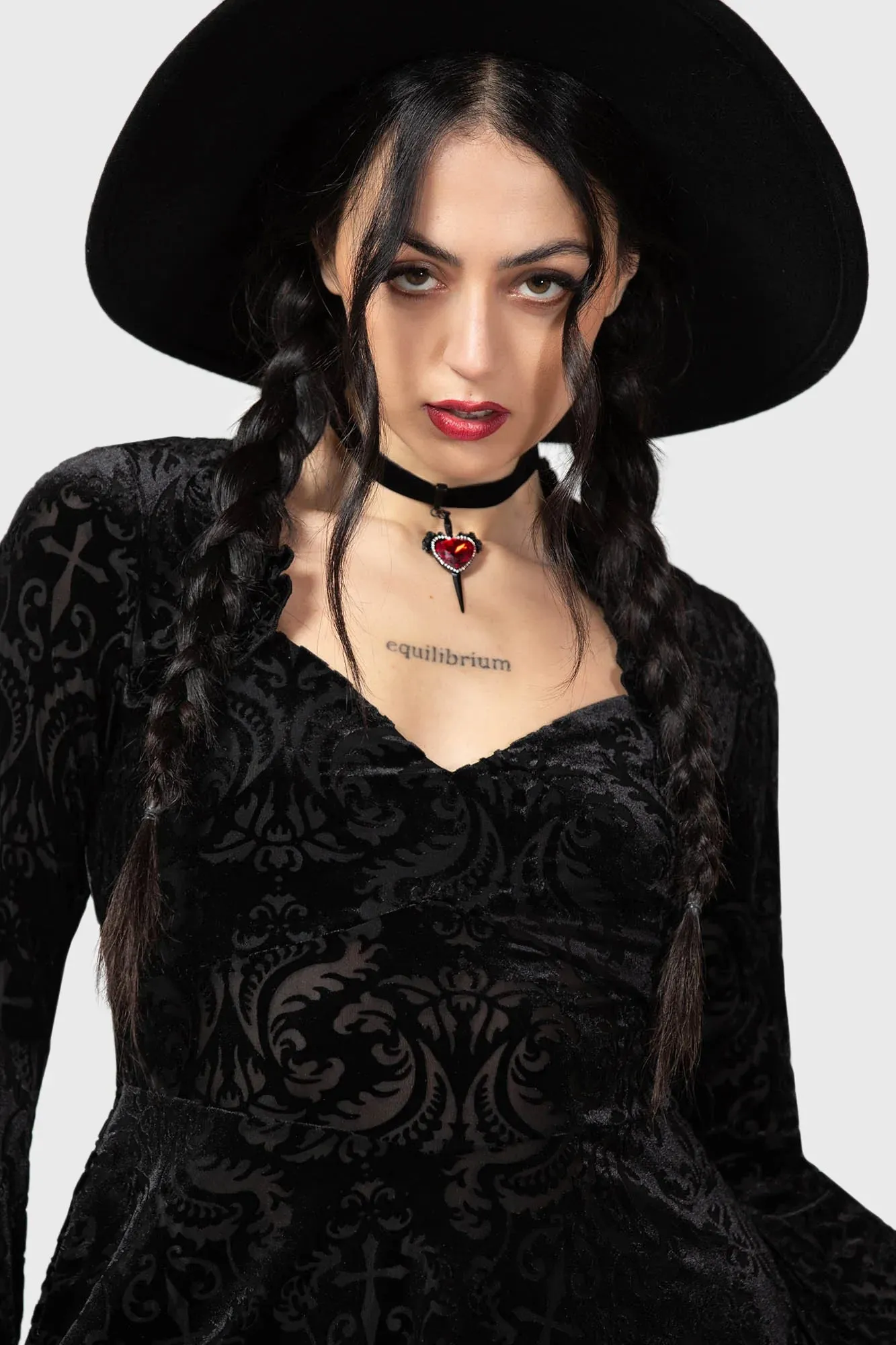 Lady Of Sorrows Dress sold by Killstar product image thumbnail 2