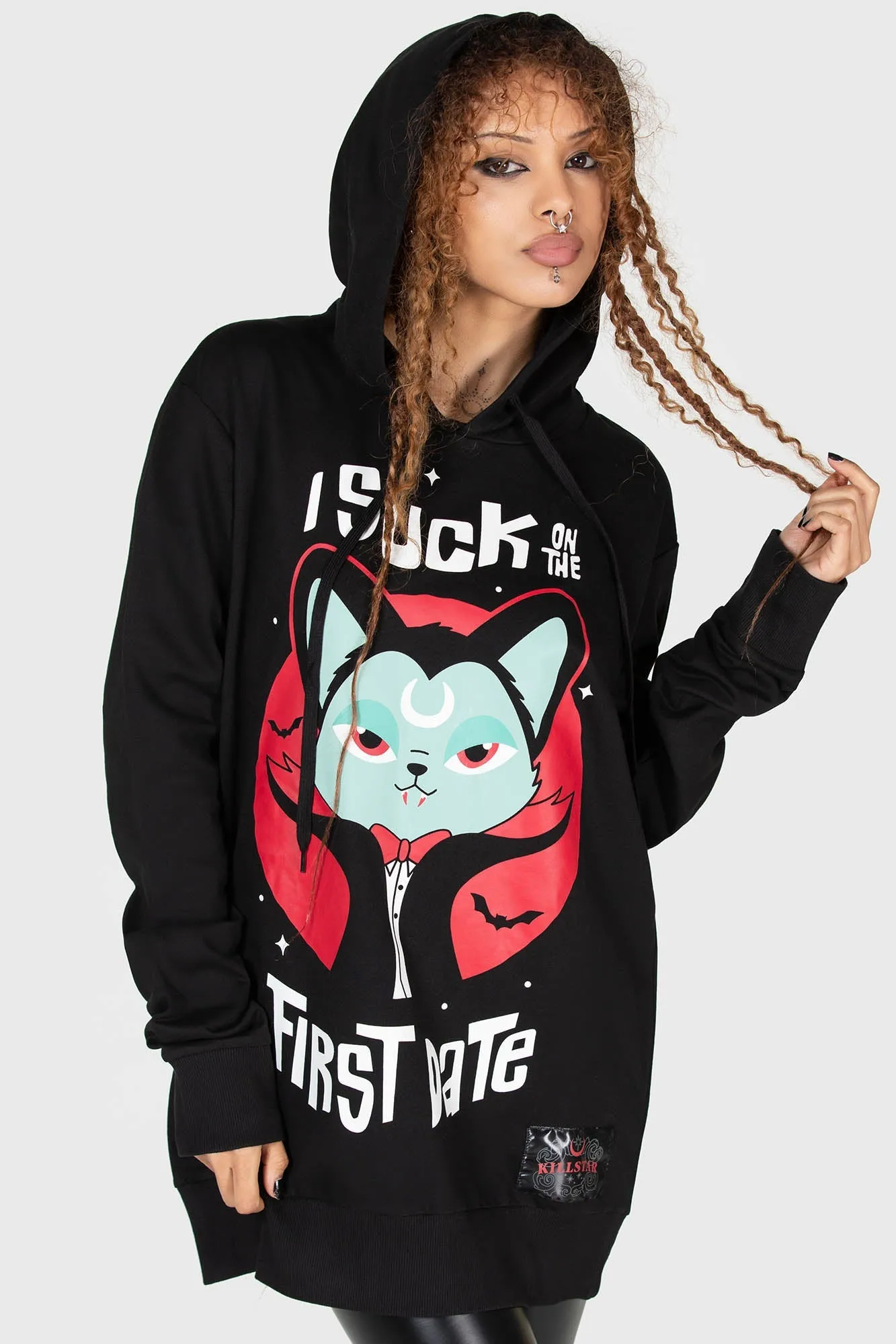 Purrrfect Pairing Hoodie sold by Killstar product image thumbnail 3