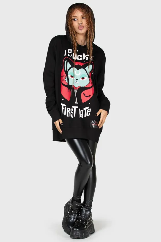Purrrfect Pairing Hoodie sold by Killstar