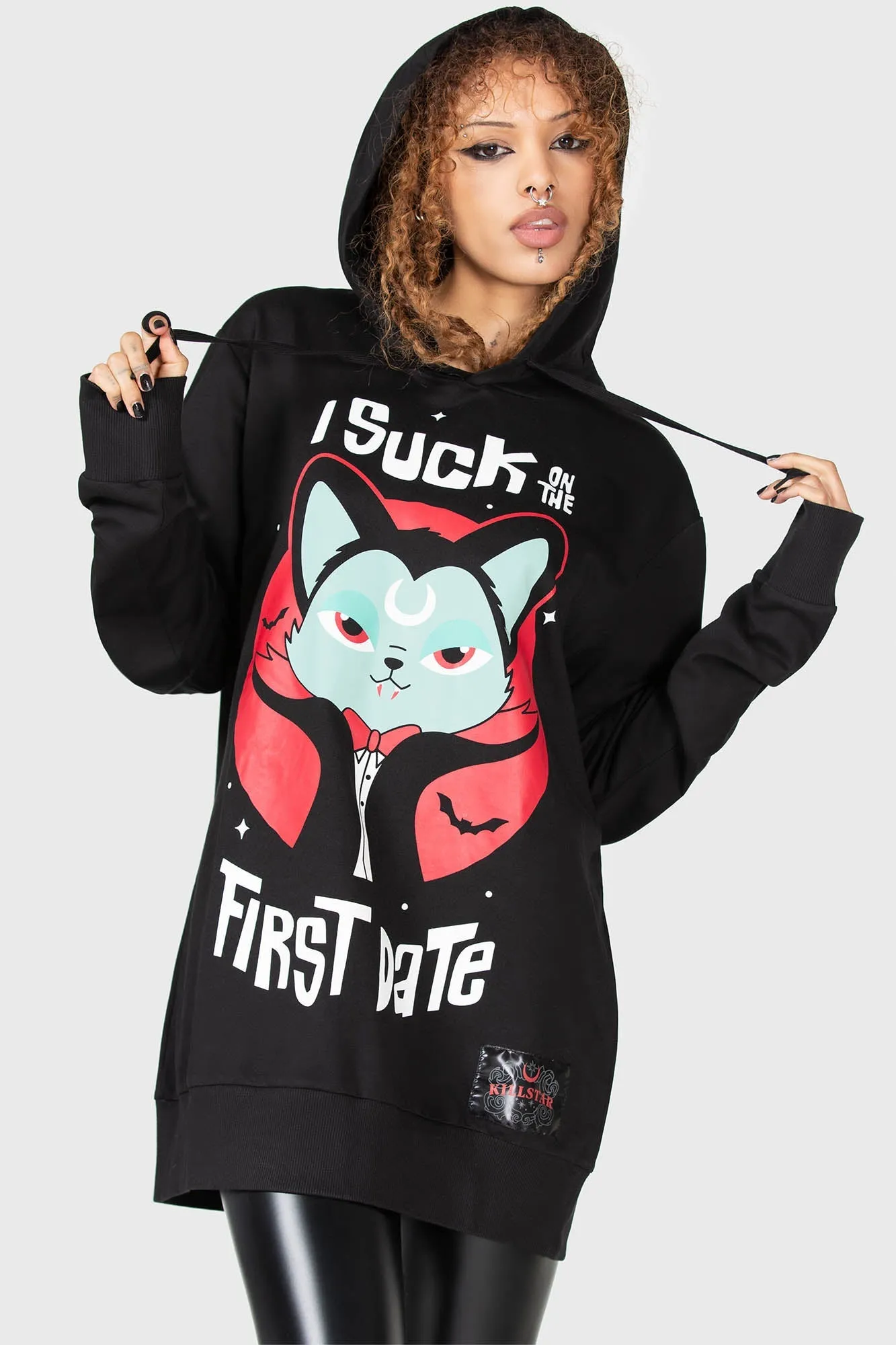 Purrrfect Pairing Hoodie sold by Killstar product image thumbnail 2