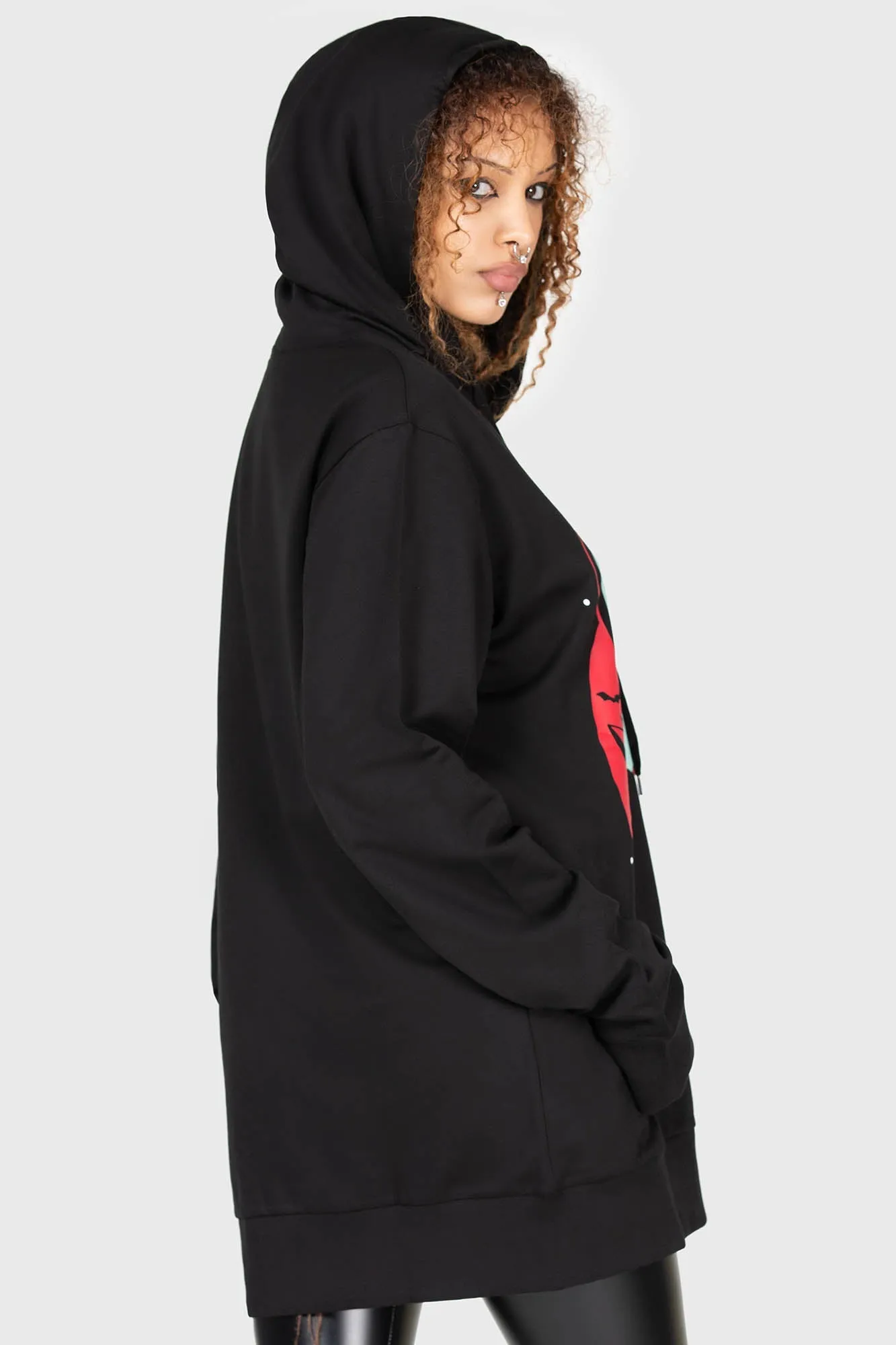 Purrrfect Pairing Hoodie sold by Killstar product image thumbnail 4