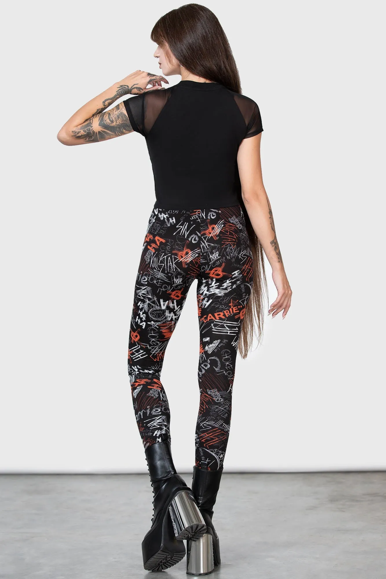 Carrie Leggings sold by Killstar product image thumbnail 5