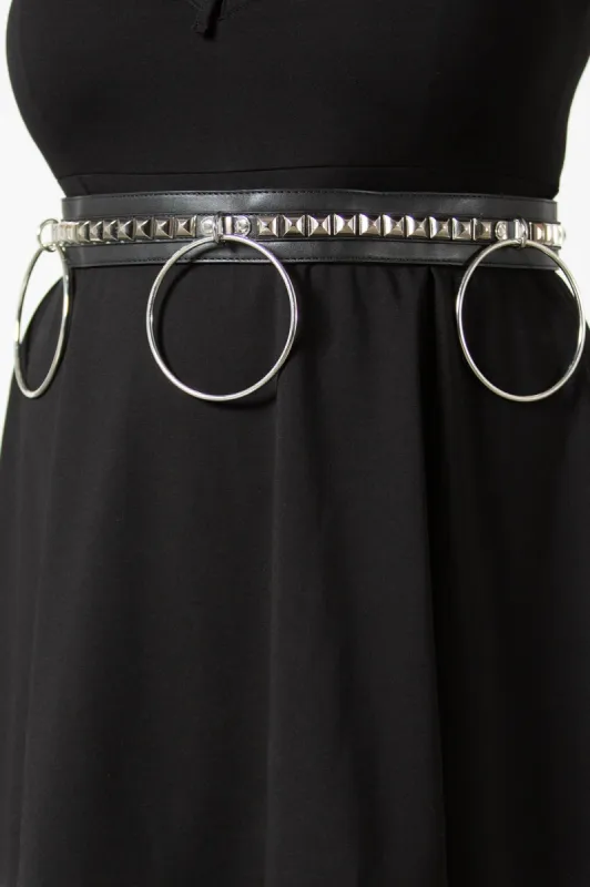 Vicious Studded Belt [S] [PLUS] sold by Killstar