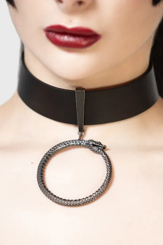 Desolate Snake Choker sold by Killstar