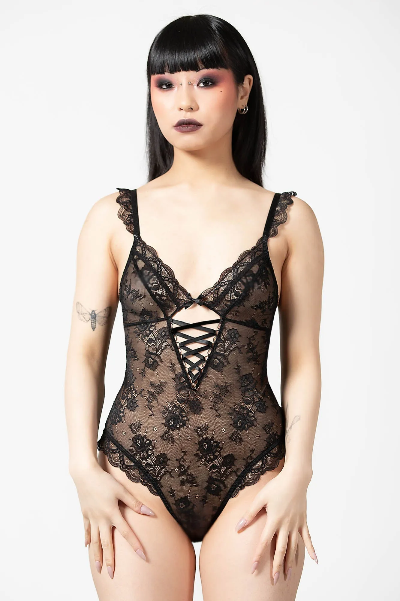 Sabelina Lace Bodysuit sold by Killstar
