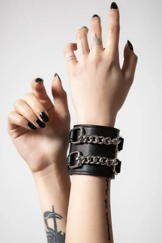 Anti Establishment Cuff made by Killstar