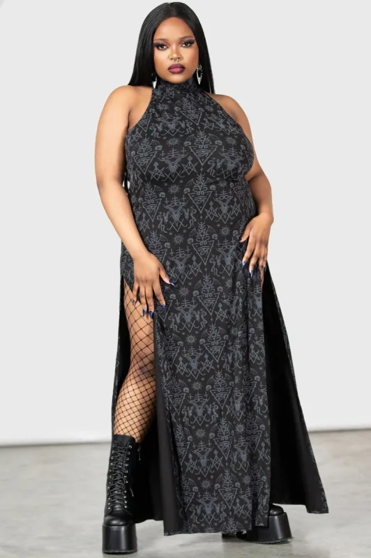 Over-Queen Maxi Dress [PLUS] sold by Killstar