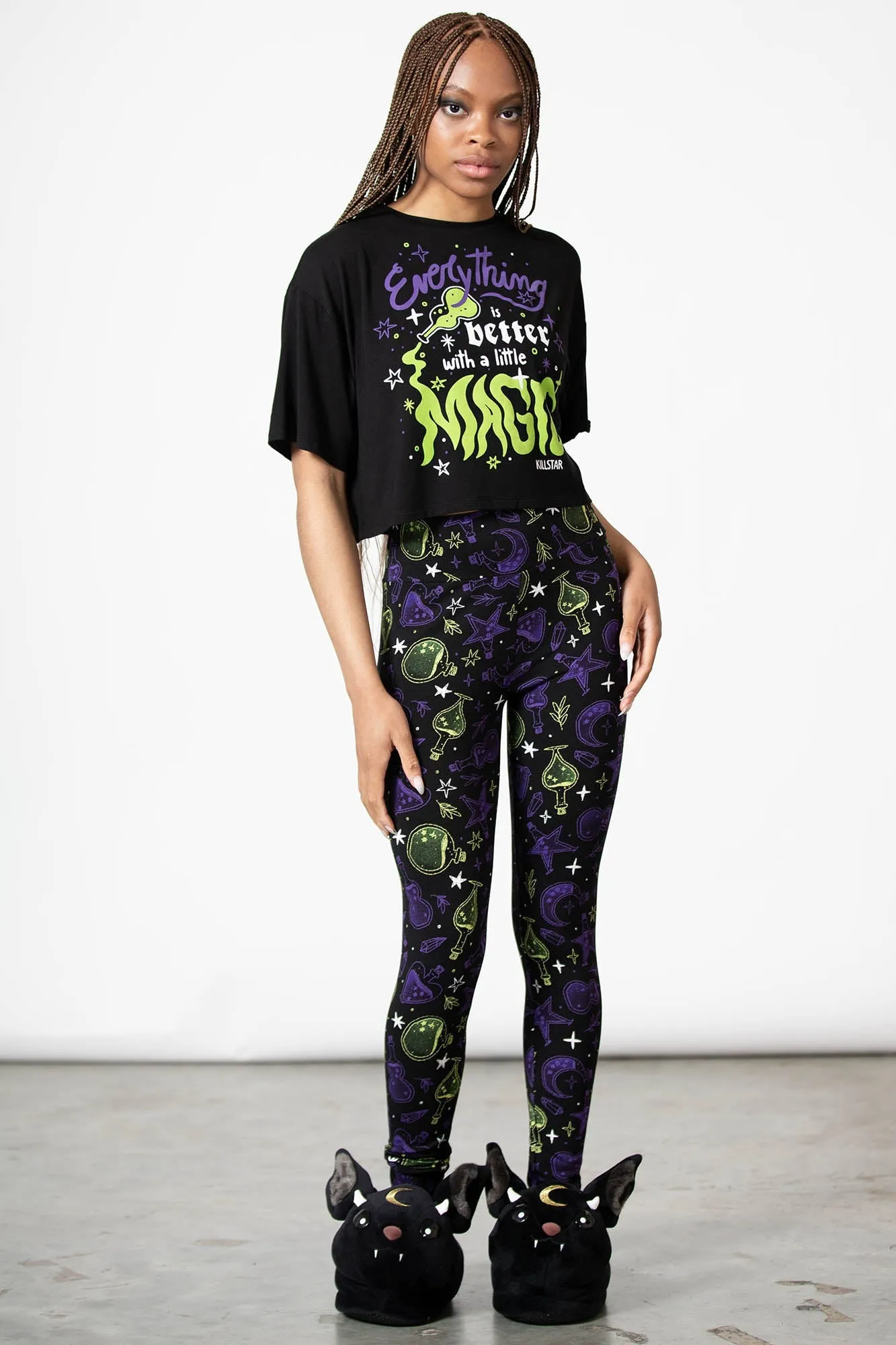 Magic Vision Leggings sold by Killstar