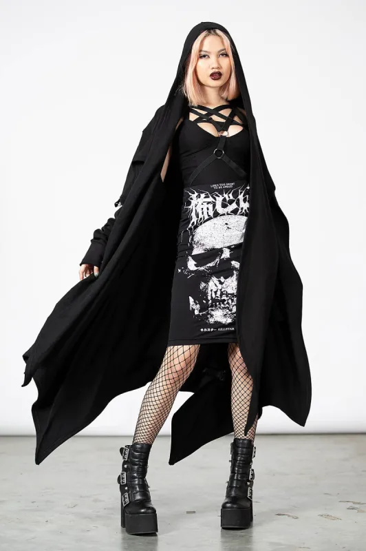 Assassins Hooded Cardigan sold by Killstar