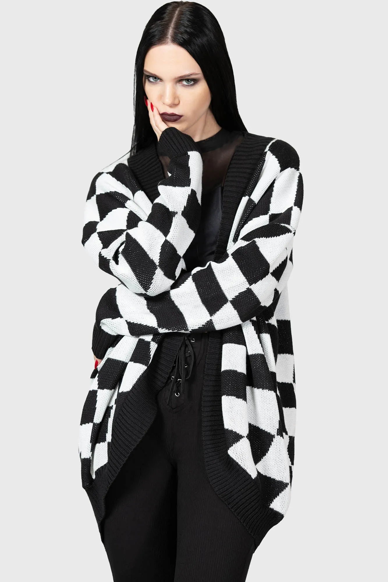 Your Move Cardigan sold by Killstar