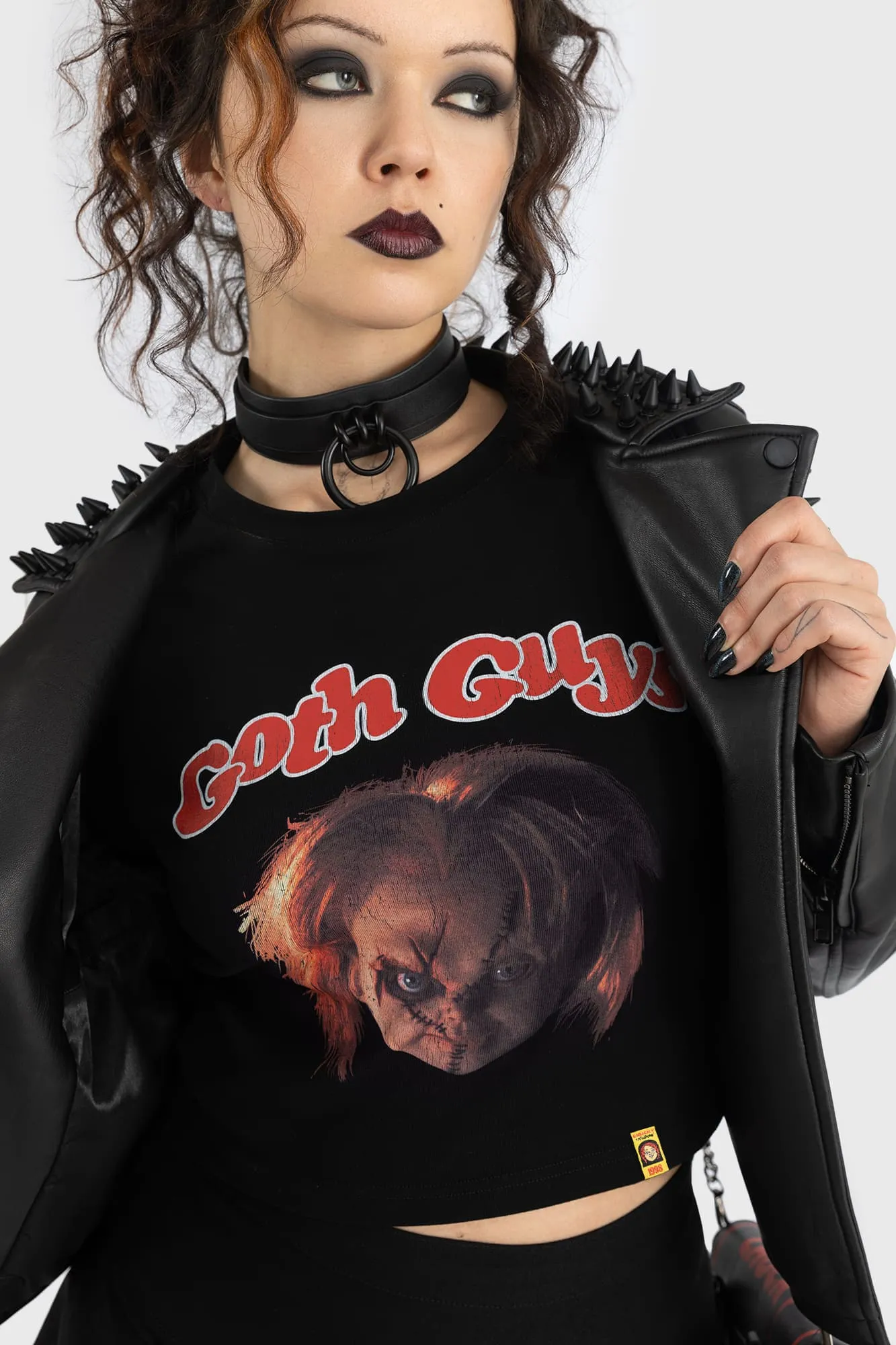 Goth Guys Shrunken T Shirt sold by Killstar