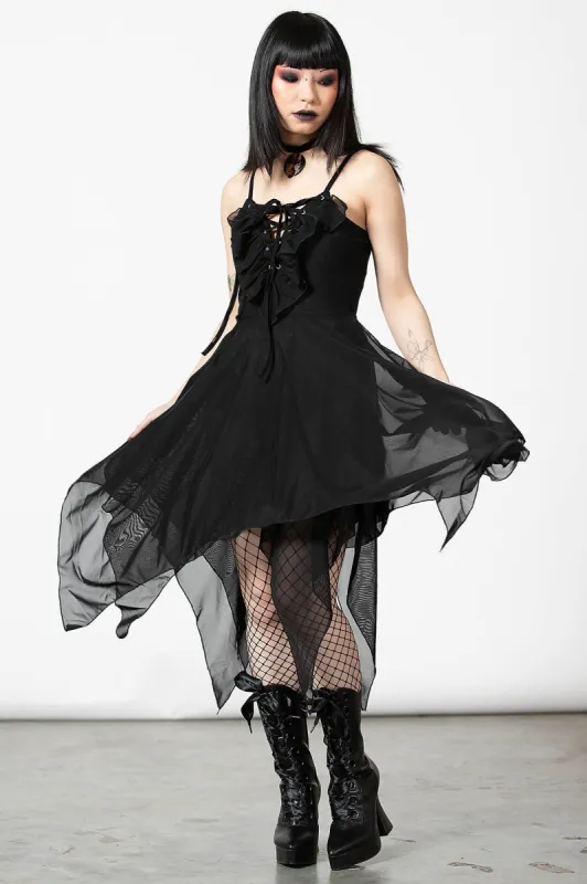 Anshee Lace-Up Dress made by Killstar