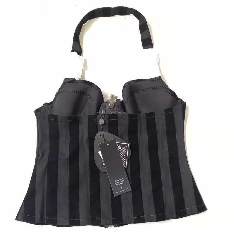 Merciless Halter Top Resurrect sold by Killstar product image thumbnail 4