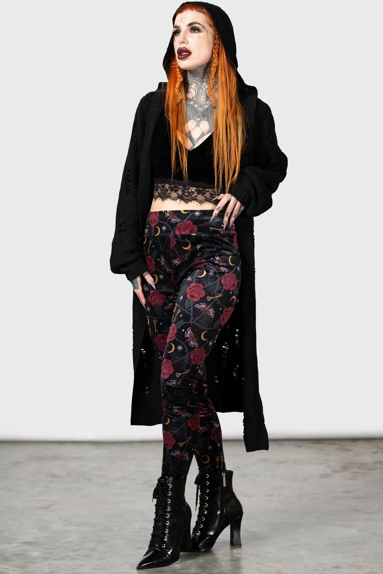 Ora Leggings sold by Killstar product image thumbnail 3