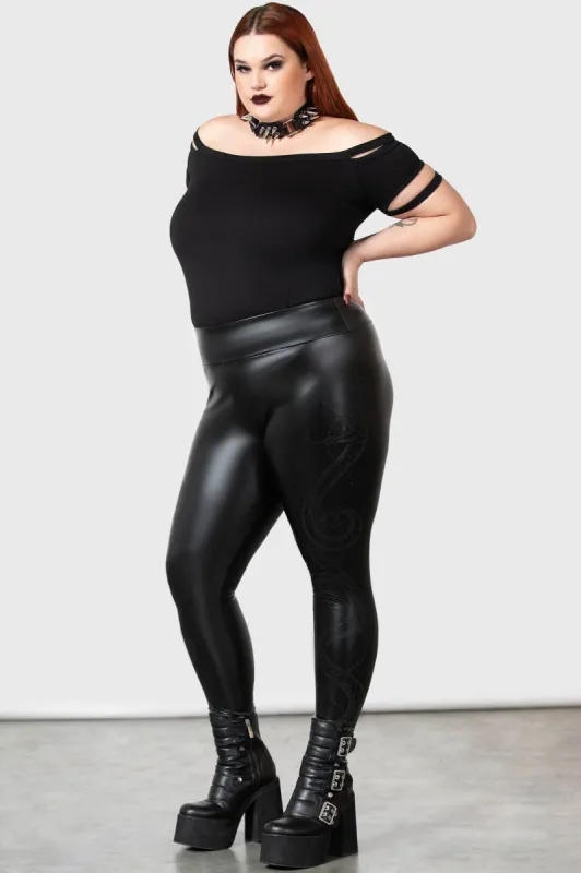 Venom Leggings [PLUS] sold by Killstar