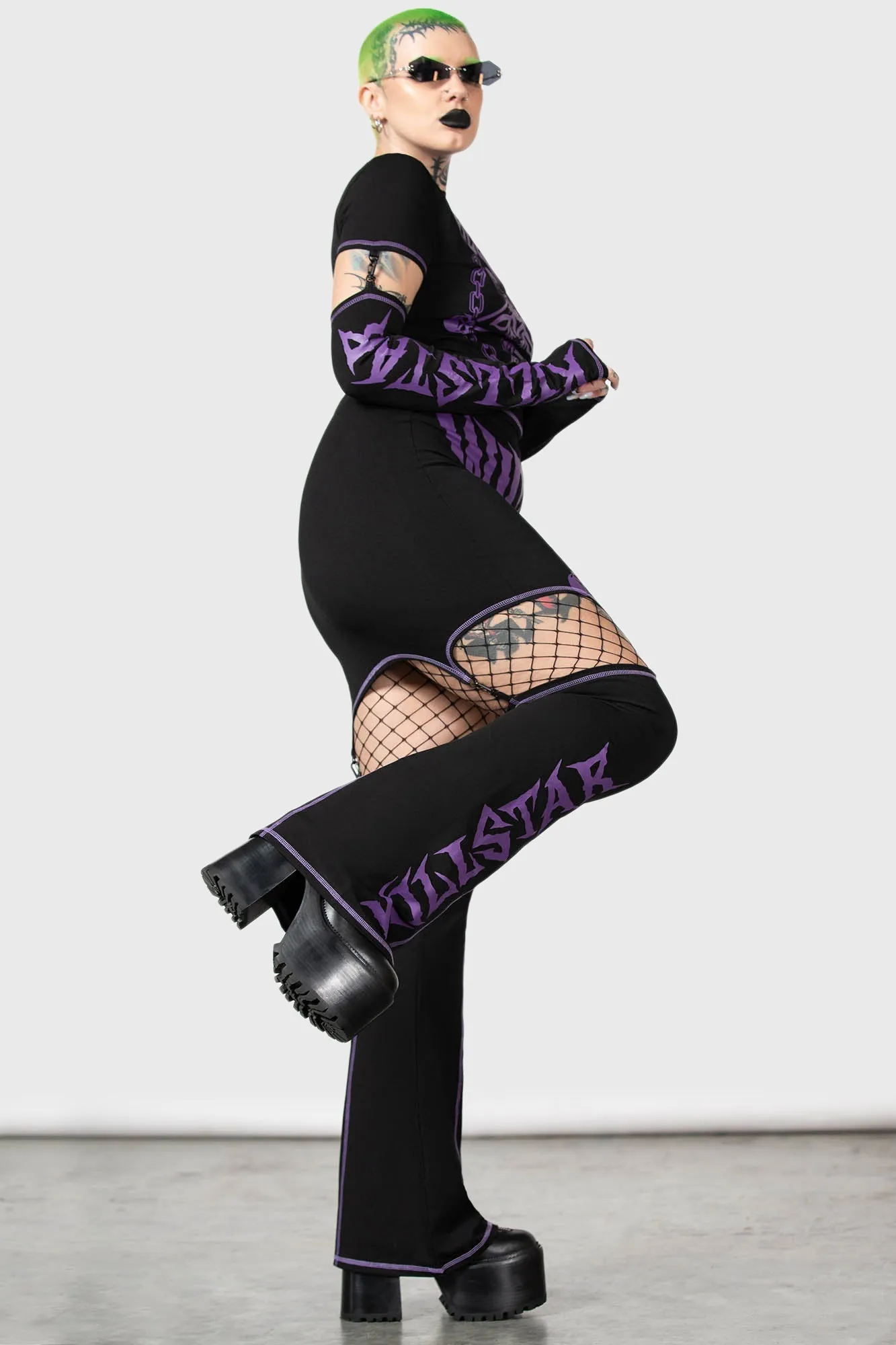 Martyr Suspender Skirt sold by Killstar product image thumbnail 3