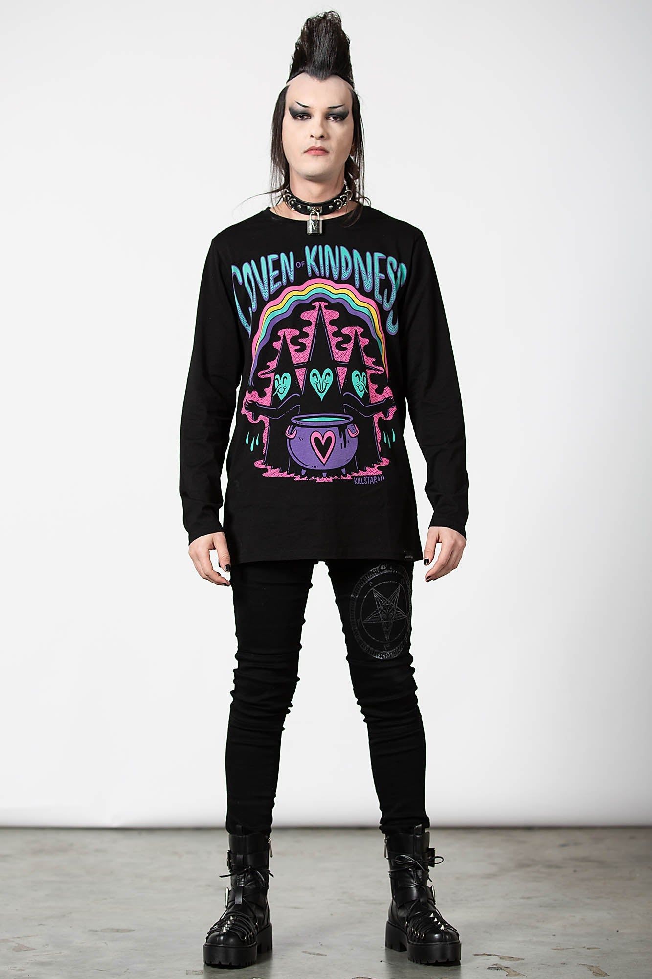 Coven Of Kindness Long Sleeve Top Resurrect sold by Killstar product image thumbnail 2