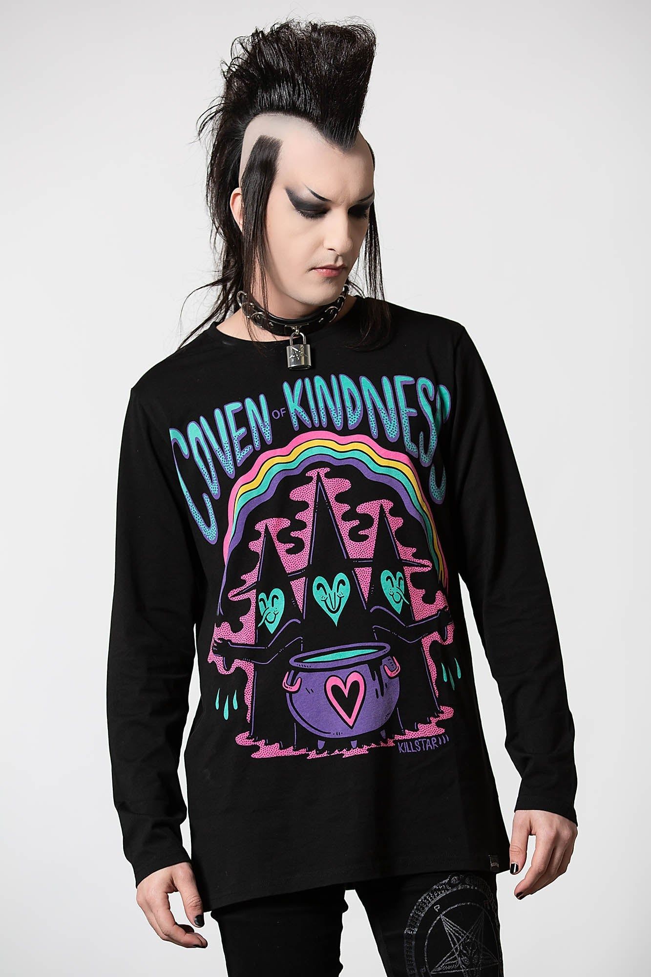 Coven Of Kindness Long Sleeve Top Resurrect sold by Killstar product image thumbnail 3