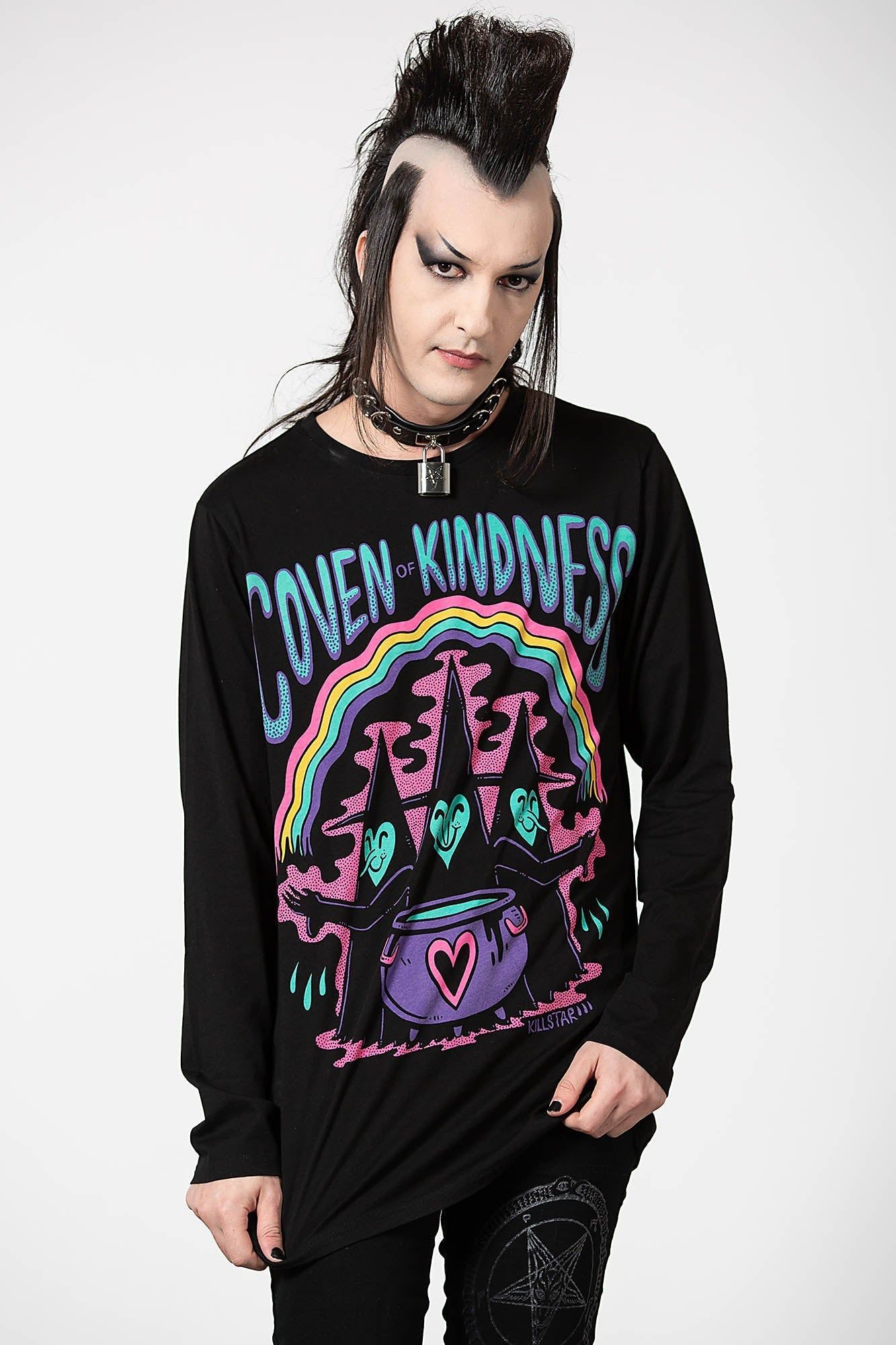 Coven Of Kindness Long Sleeve Top Resurrect sold by Killstar product image thumbnail 4