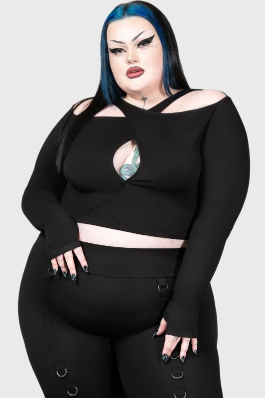 Asteracie Crop Top [PLUS] sold by Killstar
