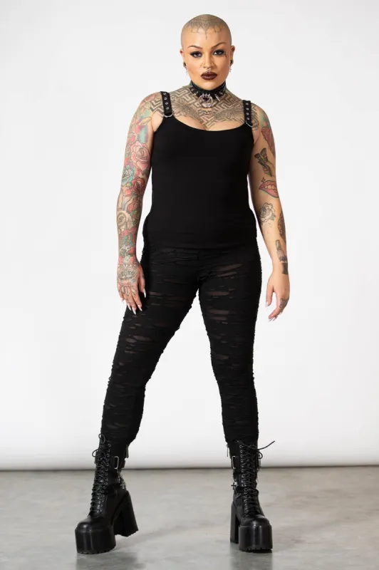 Deserter Leggings sold by Killstar
