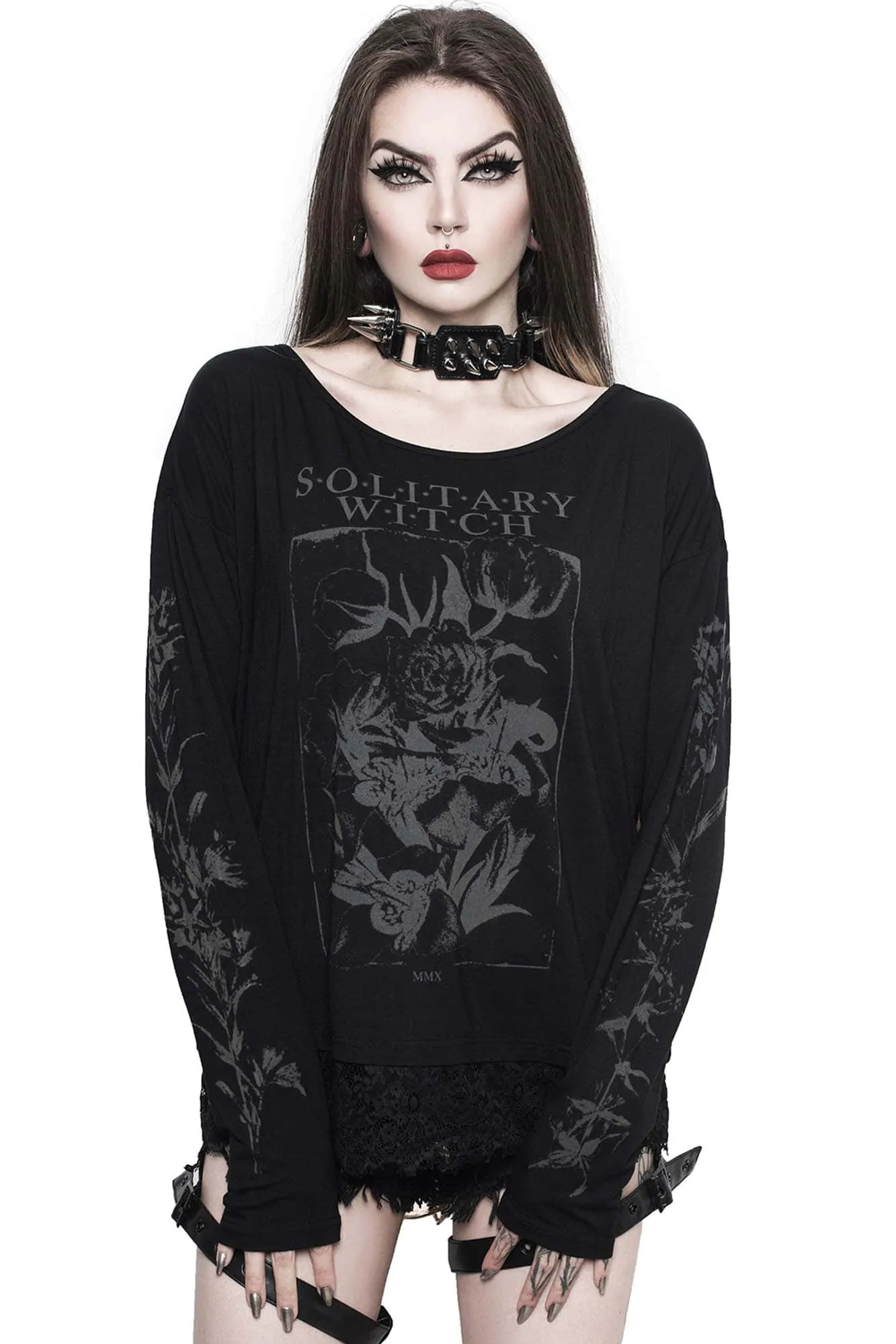 Botany Long Sleeve Top sold by Killstar