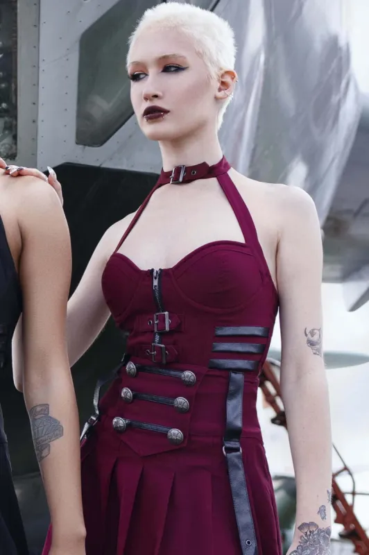 Night Patrol Halter Top [BLOOD] Resurrect sold by Killstar