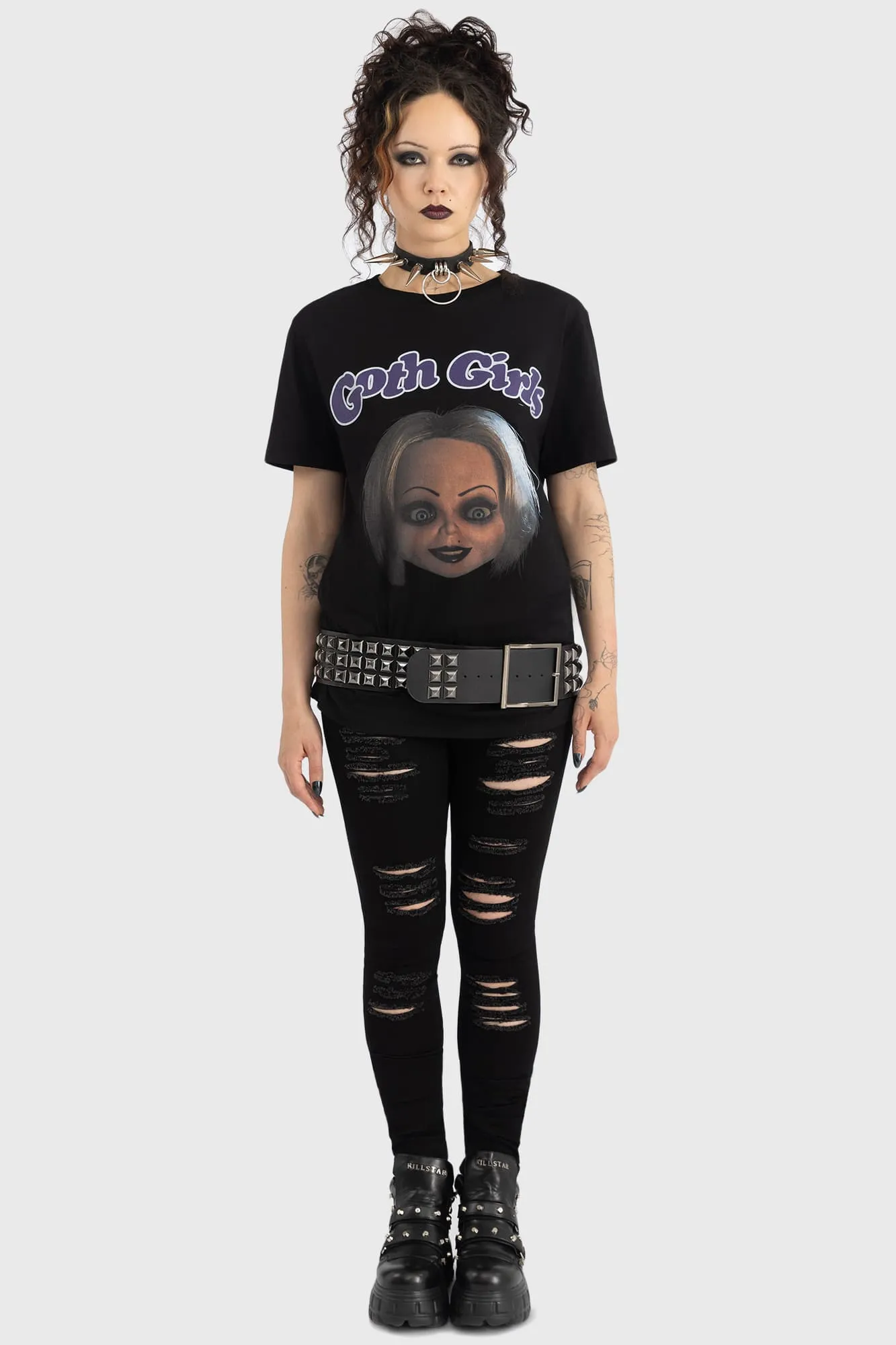Goth Girls T-Shirt sold by Killstar product image thumbnail 2