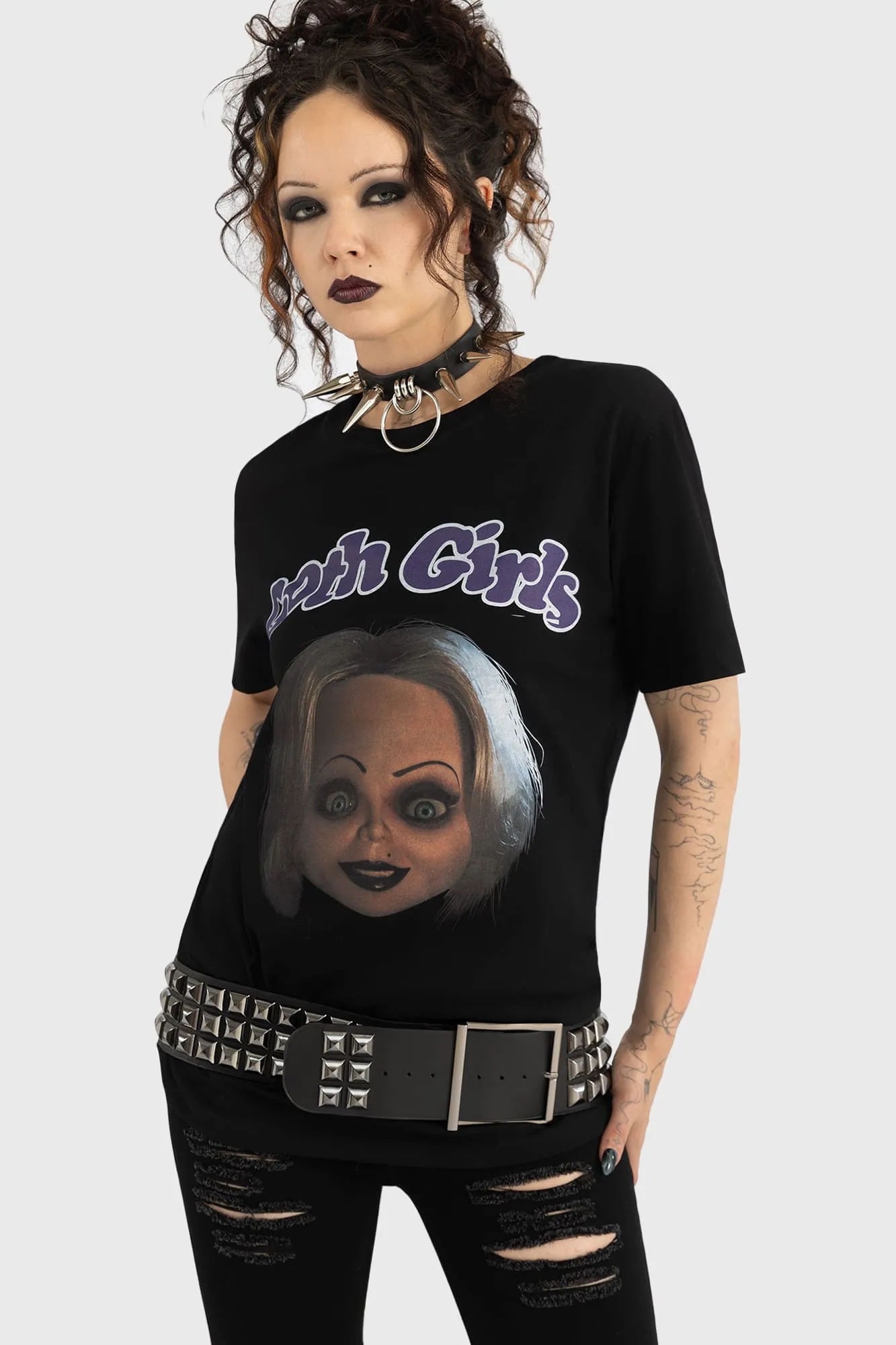 Goth Girls T-Shirt sold by Killstar product image thumbnail 4