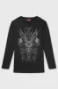 Infernal Ashes Long Sleeve Top [PLUS] sold by Killstar