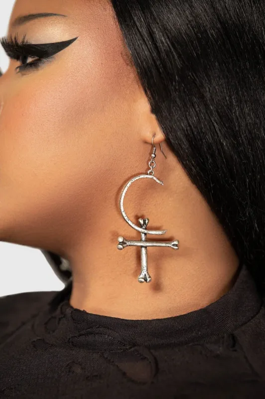 Harvesting Moonchild Earrings sold by Killstar