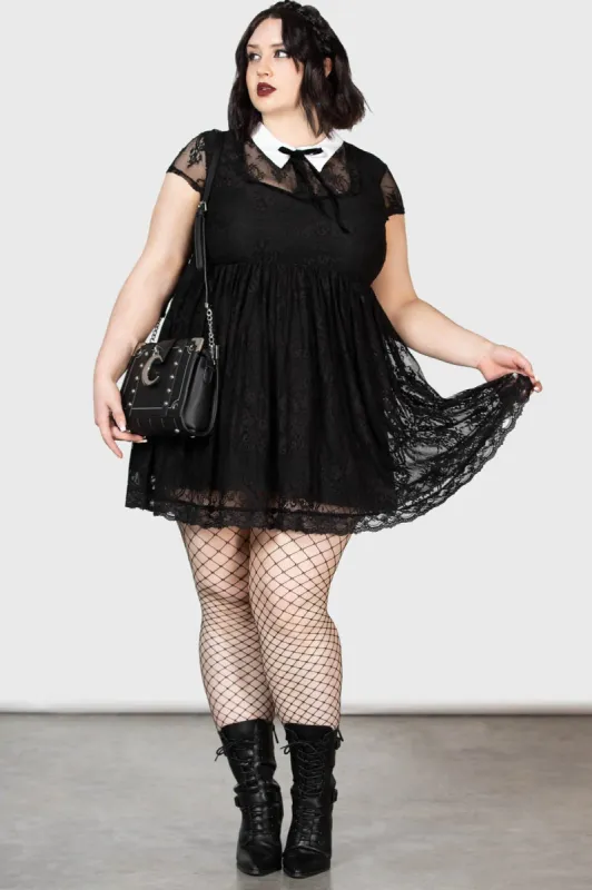 Dreadful Babydoll Dress [PLUS] sold by Killstar