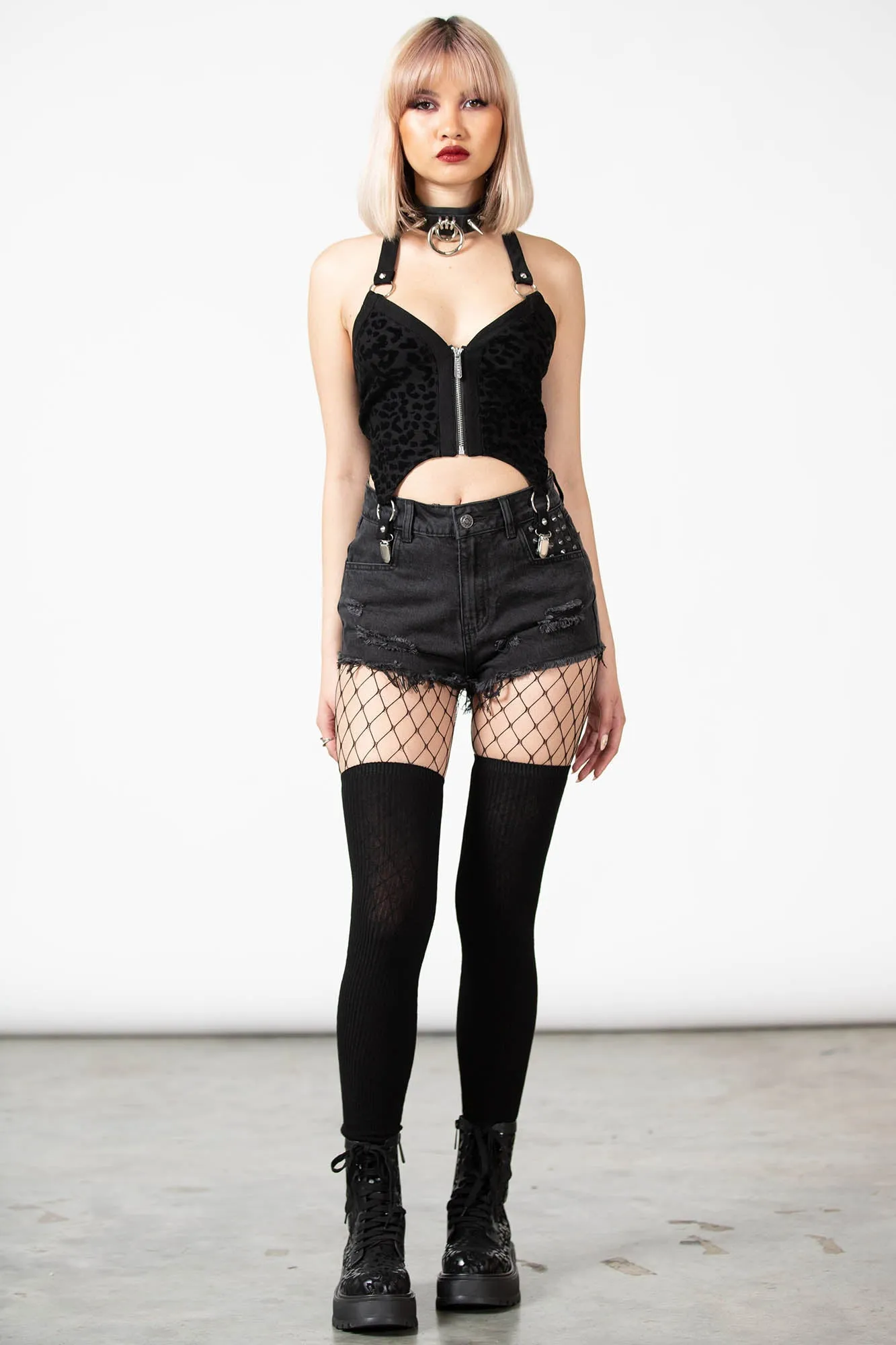 Wild Instinct Halter Top sold by Killstar product image thumbnail 3