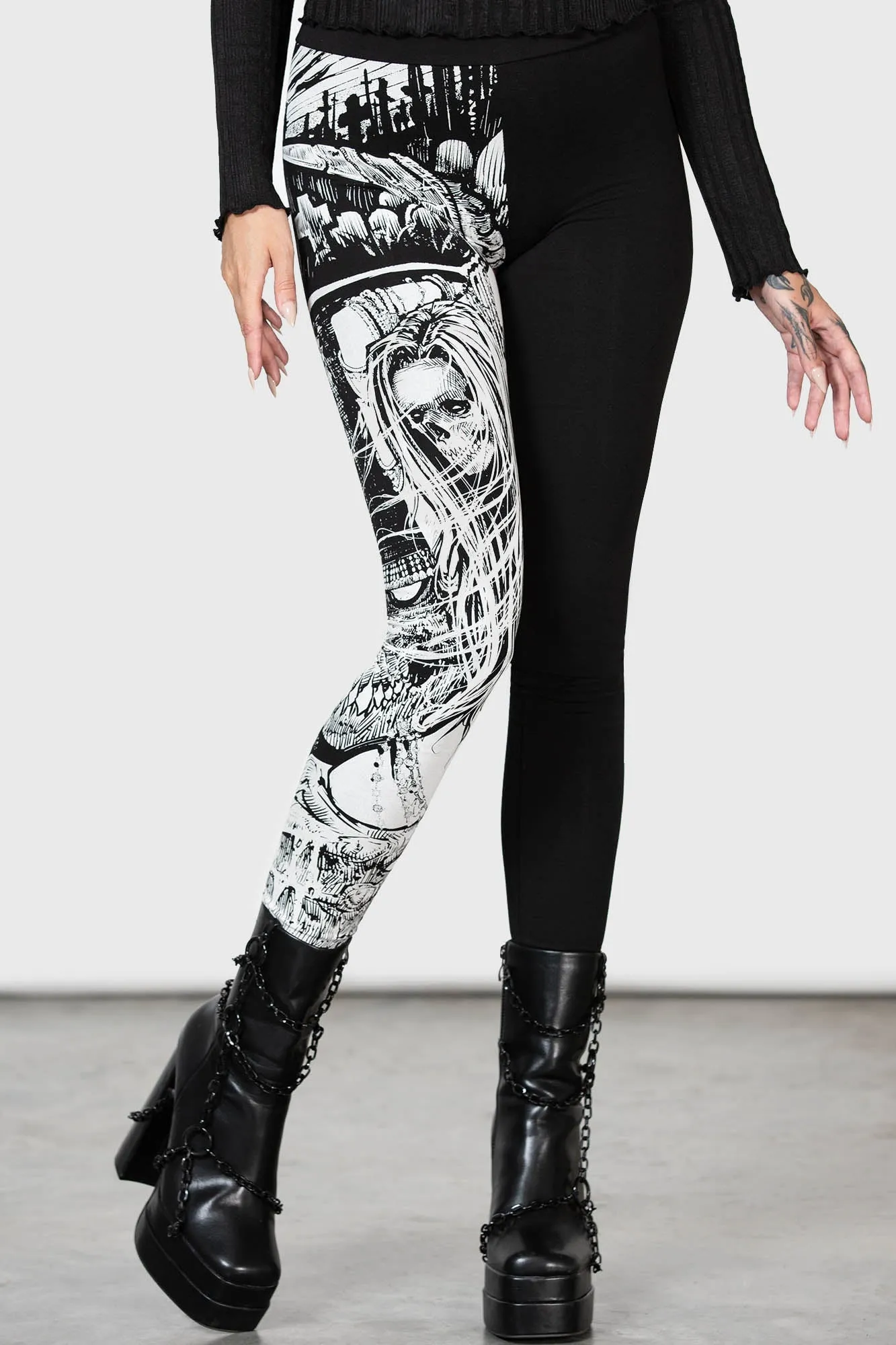 Horned God Leggings sold by Killstar
