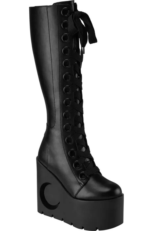 Dawn Wedge Boots - Resurrect made by Killstar