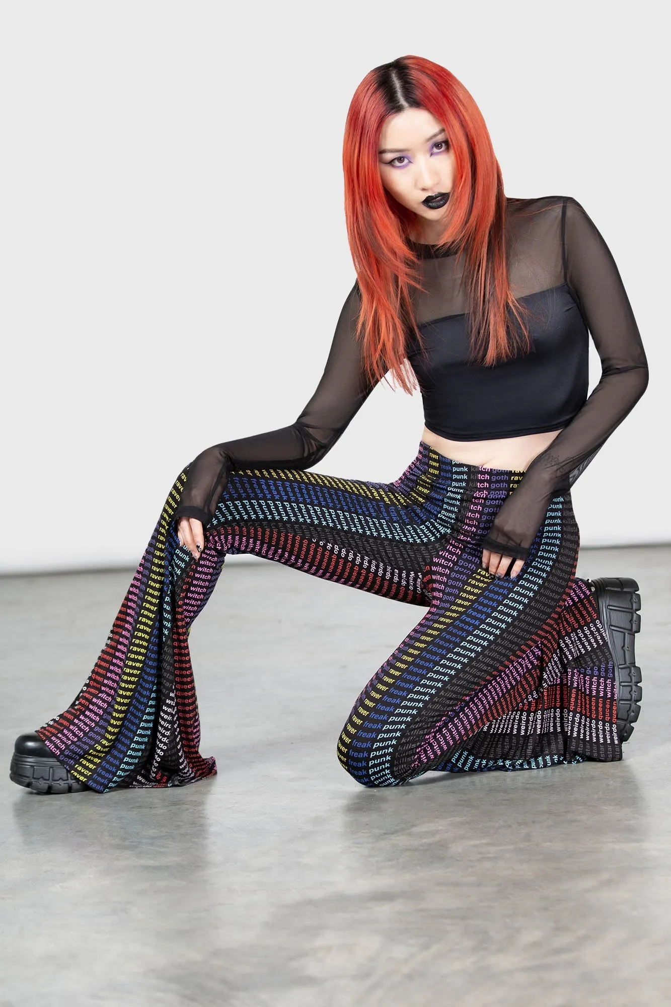 Ghoul Sweat Crop Top sold by Killstar product image thumbnail 2