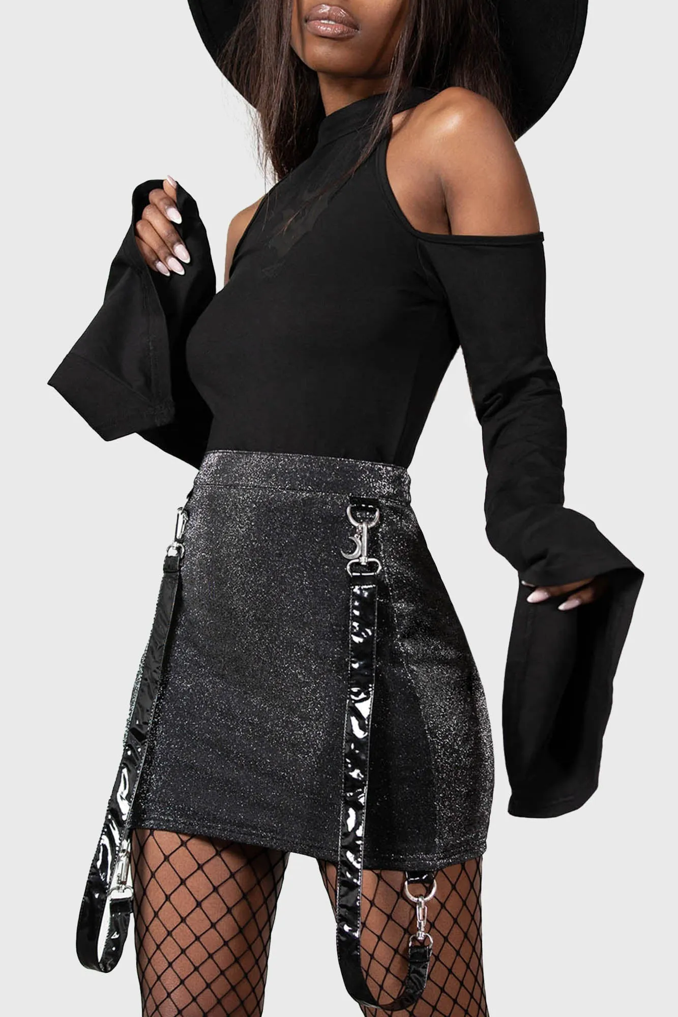 Carmilla Mini Skirt sold by Killstar product image thumbnail 2