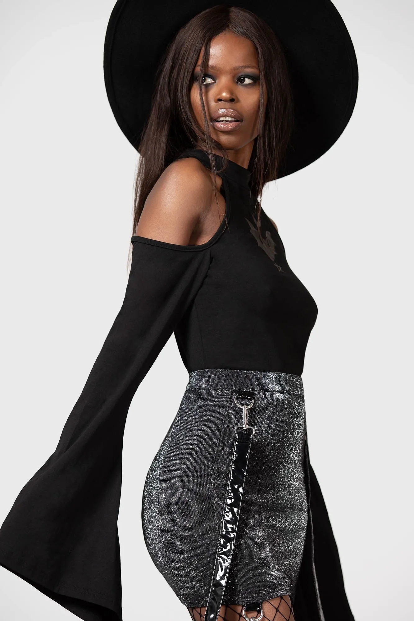 Carmilla Mini Skirt sold by Killstar product image thumbnail 4