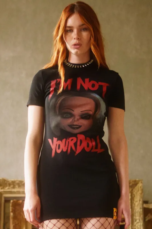 You're A Real Doll Mini Dress sold by Killstar