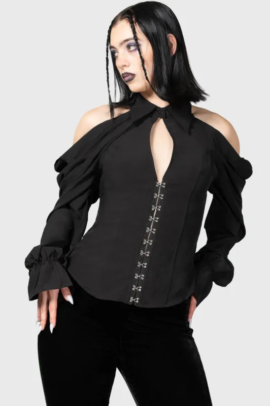 Maxim Priestess Blouse sold by Killstar