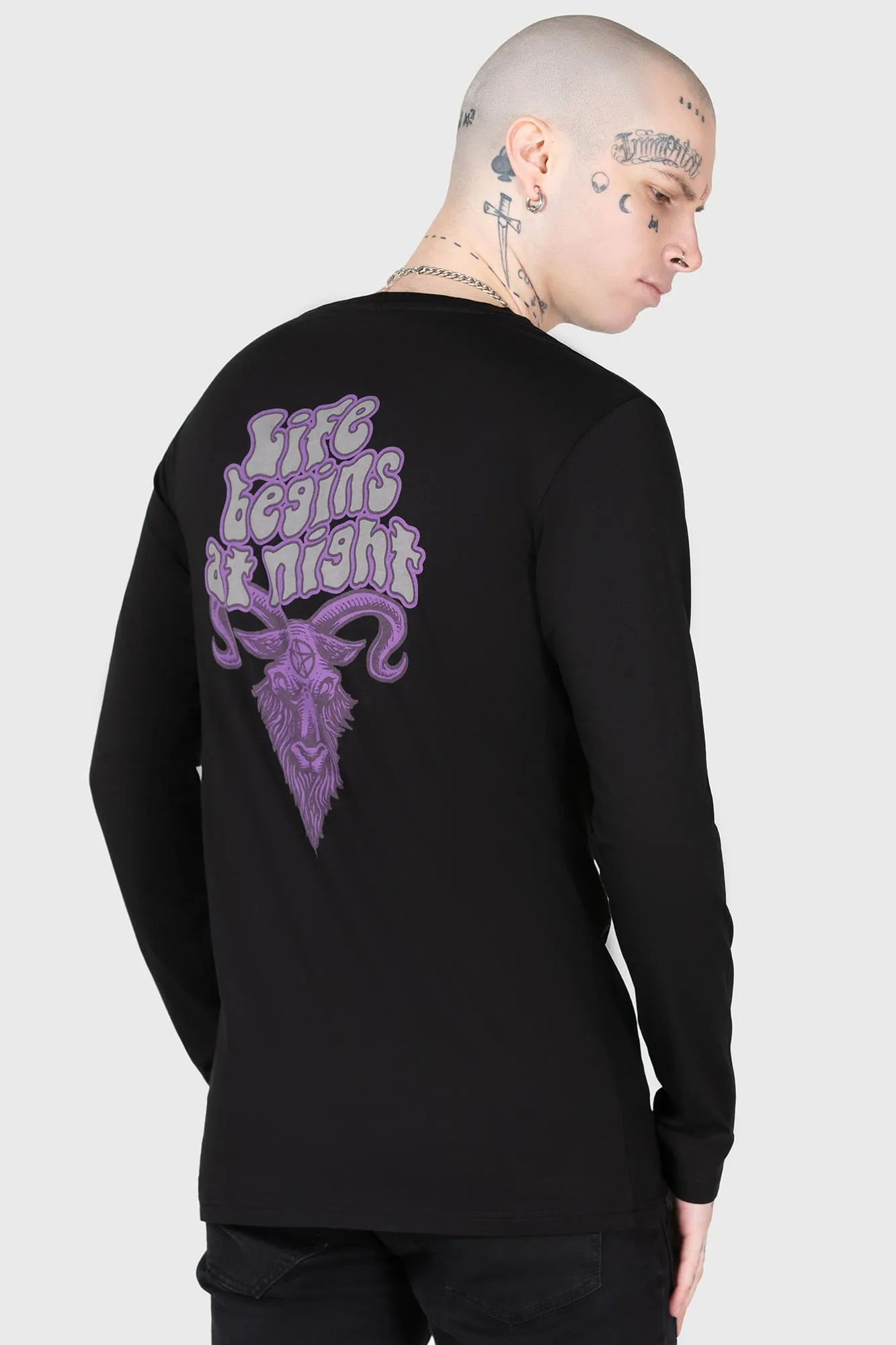 Witching Hour Long Sleeve Top sold by Killstar product image thumbnail 3