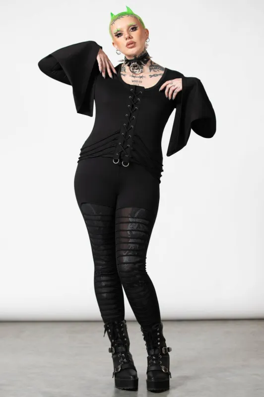 Faith Long Sleeve Top sold by Killstar