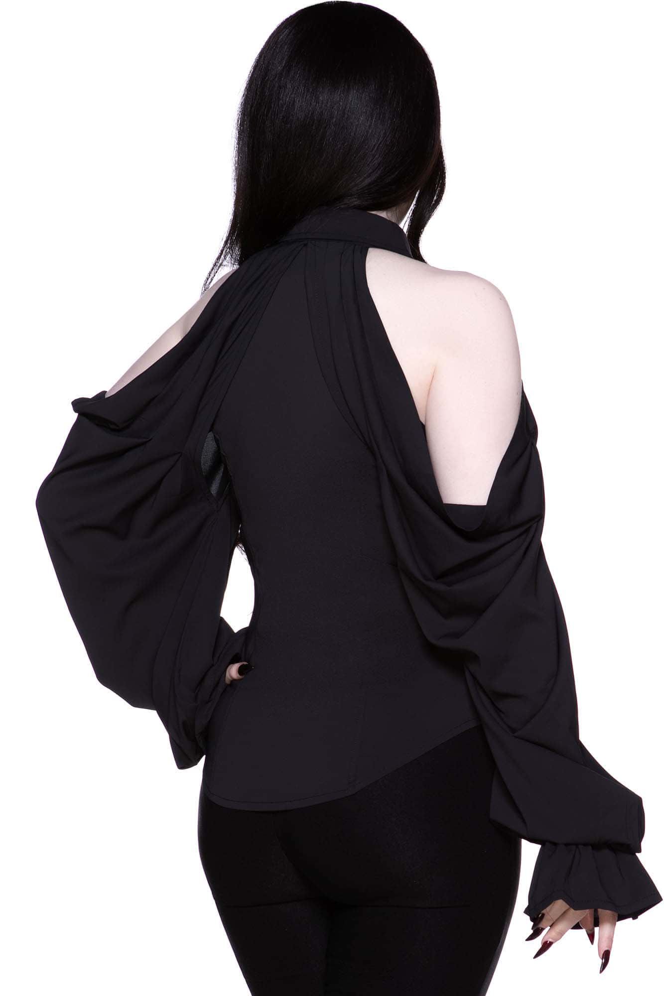 Devil's Advocate Blouse Resurrect sold by Killstar product image thumbnail 5