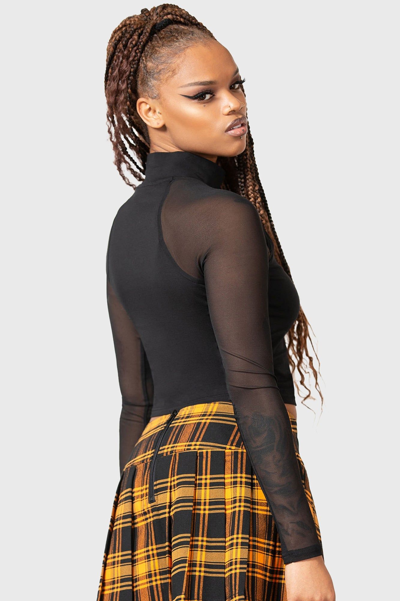 Mystia Long Sleeve Top sold by Killstar product image thumbnail 3